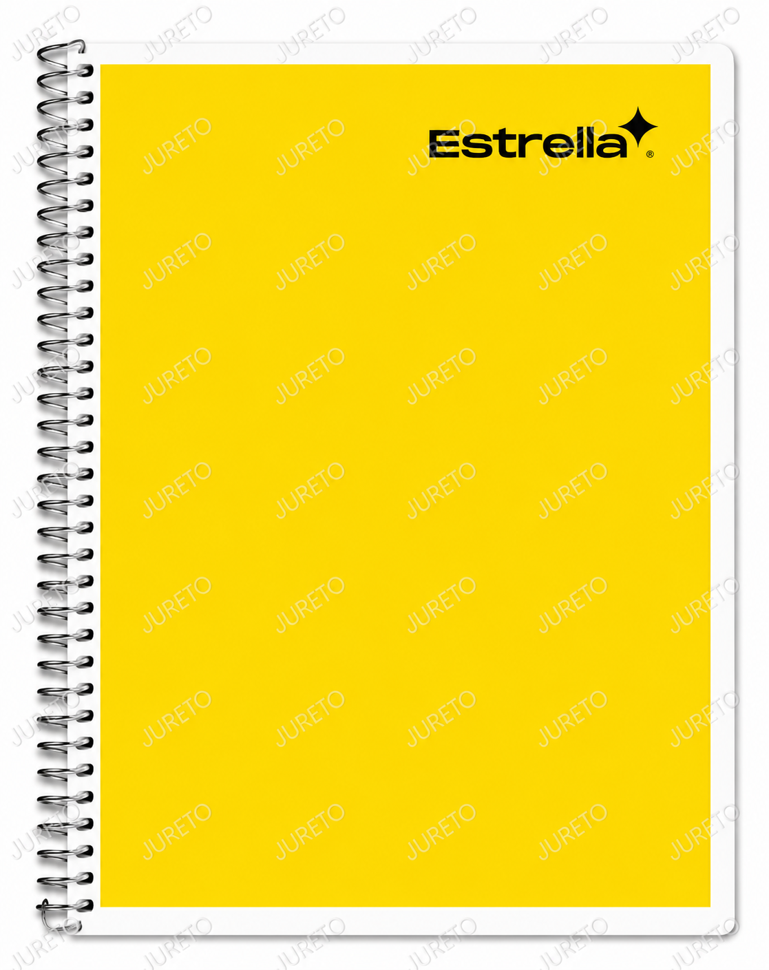 CUADERNO ESPIRAL DE FORMA FRANCESA 100 HOJAS DE RAYA MARCA ESTRELLA