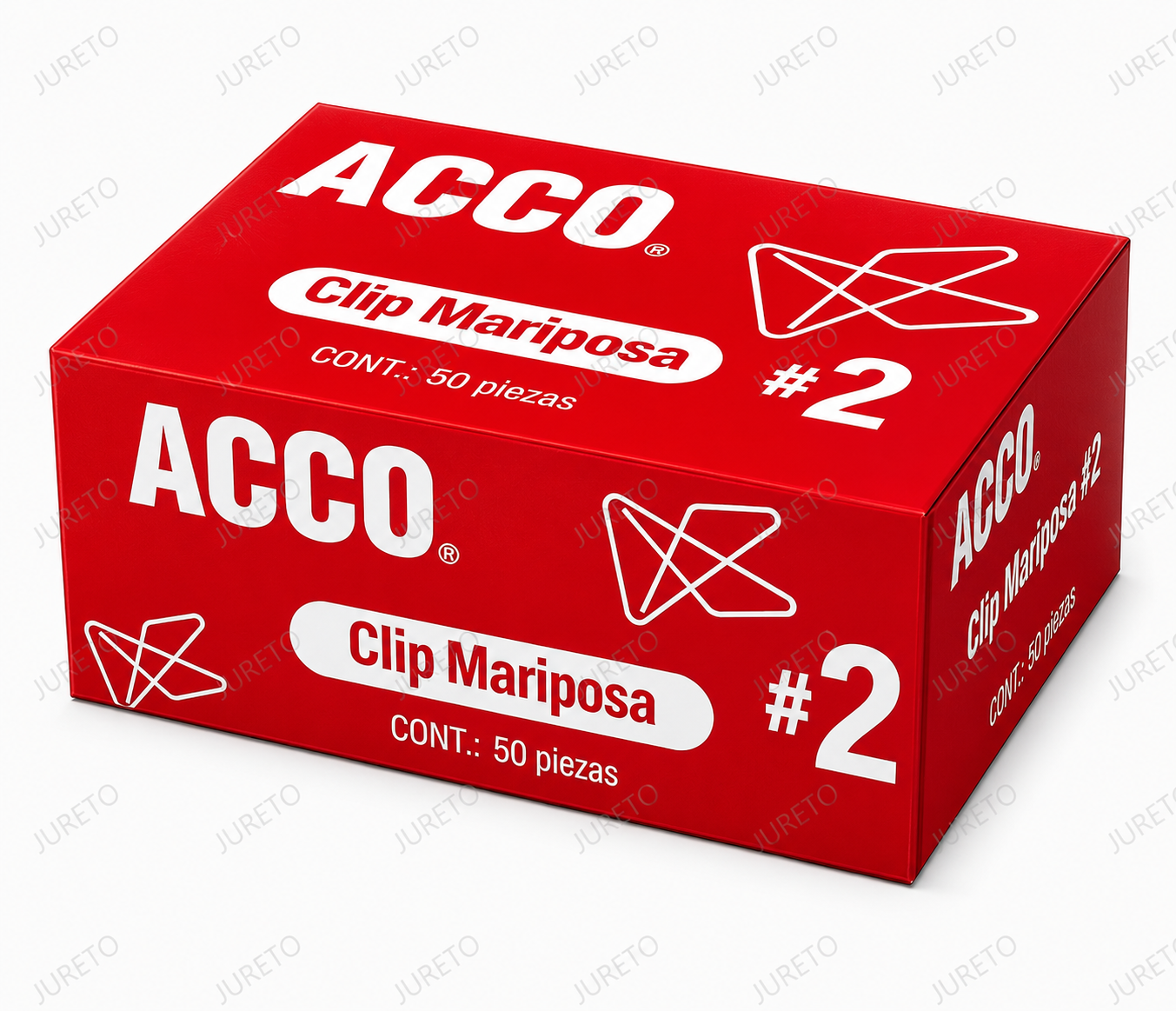 CLIP MARIPOSA NO. 2 MARCA ACCO