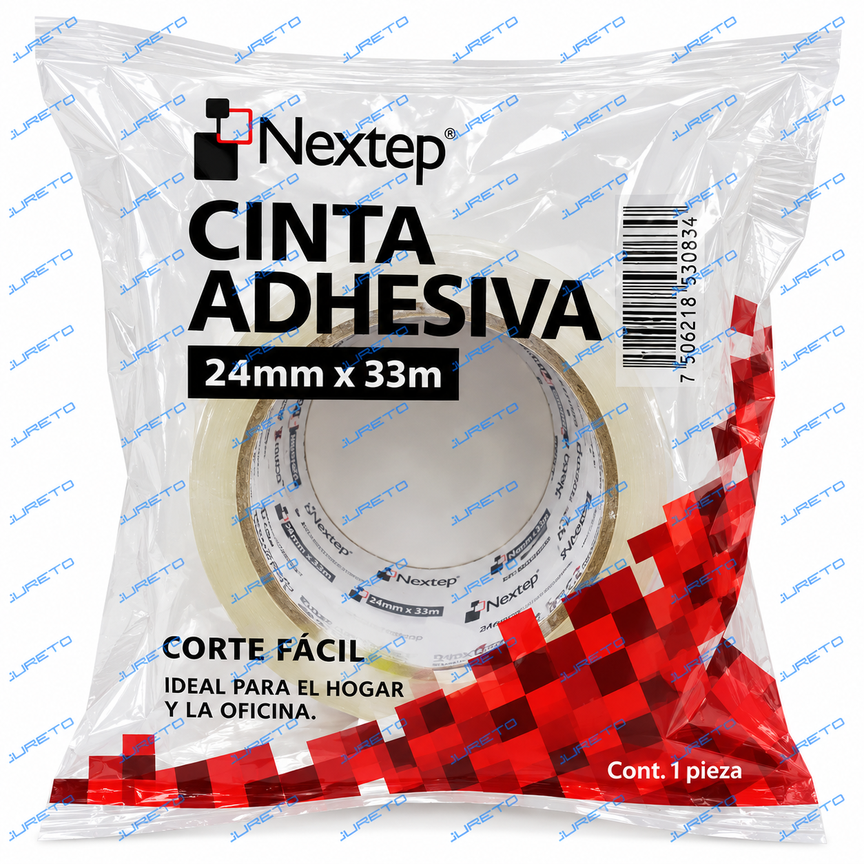 CINTA ADHESIVA DE 24MMX33M NEXTEP