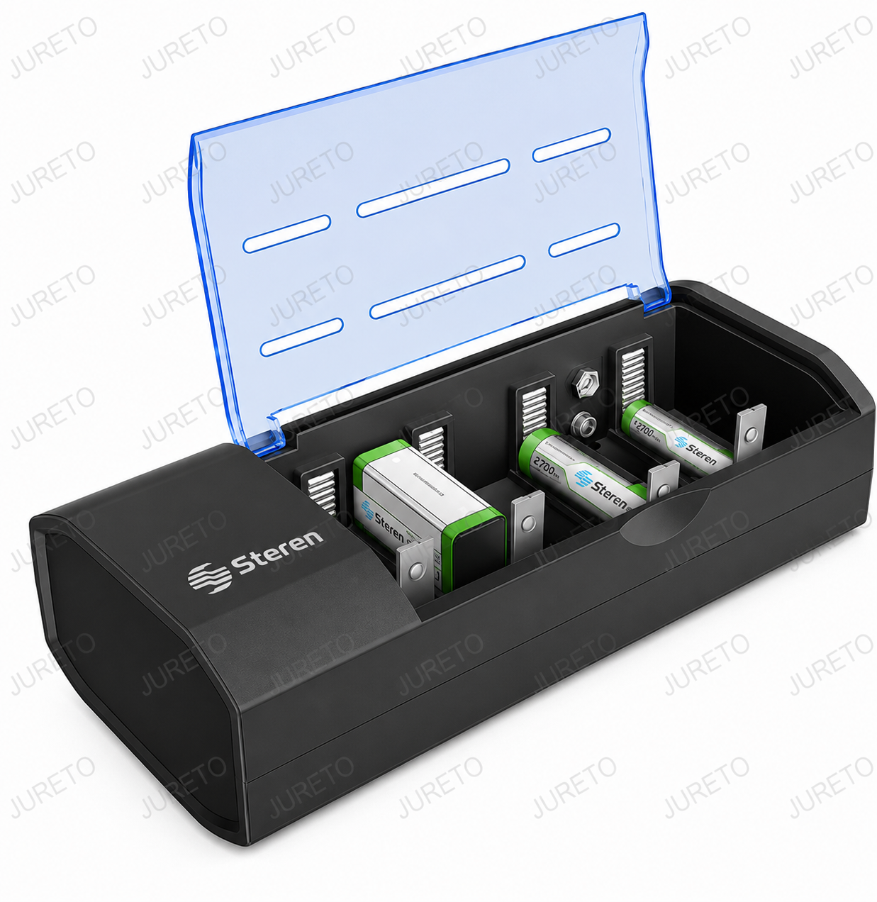 CARGADOR UNIVERSAL DE BATERIAS STEREN